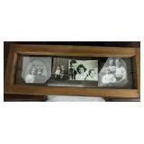 DOOR TRANSOM W/GLASS & VINTAGE PHOTOGRAPHS DOOR TRANSOM W/GLASS & VINTAGE PHOTOGRAPHS