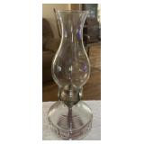 KEROSENE LAMP W/CHIMNEY-CLEAR KEROSENE LAMP W/CHIMNEY-CLEAR