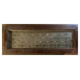 VINTAGE DOOR TRANSOM WINDOW VINTAGE DOOR TRANSOM WINDOW