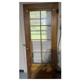 WOODEN W/GLASS PANELS DOOR FROM THE PAST WOODEN W/GLASS PANELS DOOR FROM THE PAST