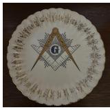 COLLECTOR  PLATE-MASONIC FRATERNITY EMBLEM COLLECTOR  PLATE-MASONIC FRATERNITY EMBLEM