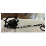 VINTAGE STEEL SPRING TRAP VINTAGE STEEL SPRING TRAP