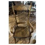 SPINDLE BACK ARM CHAIR-SITTING WORTHY SPINDLE BACK ARM CHAIR-SITTING WORTHY