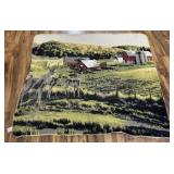 FLEECE LAP THROW-APPROX. 4�x5� FLEECE LAP THROW-APPROX. 4�x5�