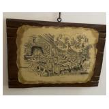 DECOUPODGE WALL HANGER-CHECK IT OUT DECOUPODGE WALL HANGER-CHECK IT OUT