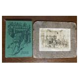 VINTAGE PHOTOGRAPH & BOOK-COPYRIGHT 1924 AND 1944 VINTAGE PHOTOGRAPH & BOOK-COPYRIGHT 1924 AND 1944