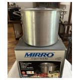 MIRRO 12-QUART STOCK POT-IOB MIRRO 12-QUART STOCK POT-IOB