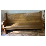 CHURCH PEW-APPROX. 6� LONG CHURCH PEW-APPROX. 6� LONG