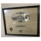 FRAMED GRADUATION DIPLOMA-APPROX. 24"x20" FRAMED GRADUATION DIPLOMA-APPROX. 24"x20"