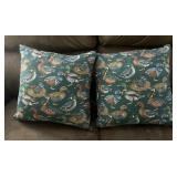 (2)ACCENT PILLOWS-DUCK DESIGN (2)ACCENT PILLOWS-DUCK DESIGN