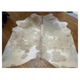IMITATION COW HIDE RUG-APPROX. 6 IMITATION COW HIDE RUG-APPROX. 6