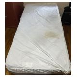 TWIN SIZE-FRAME AND BEDDING TWIN SIZE-FRAME AND BEDDING