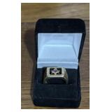 MASONIC FRATERNITY RING W/CASE MASONIC FRATERNITY RING W/CASE