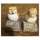 S&P SHAKER SET-OWL DESIGN S&P SHAKER SET-OWL DESIGN