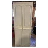PLASTIC STORAGE CABINET-APPROX. 30" WIDE
