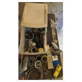 PLASTIC DRAWER W/ASSORTED CONTENTS