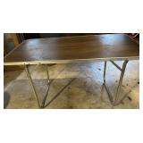 FOLDING TABLE-APPROX. 52"x24"