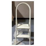 METAL FOLDING LADDER/STOOL