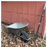 WHEEL BARROW & "T" POST