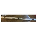 48" ALUMINUM LEVEL/STRAIGHT EDGE-NOT PERFECT