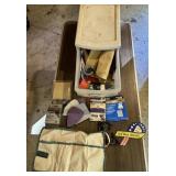 PLASTIC DRAWER W/ASSORTED CONTENTS