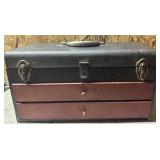 METAL TOOLBOX W/DRAWERS-CHECK IT OUT