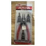 SNAP RING PLIER SET-NEW