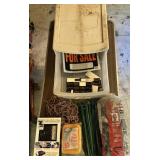 PLASTIC DRAWER W/ASSORTED CONTENTS