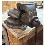 4" BENCH VISE-YOU MUST REMOVE FROM THE WORKBENCH
