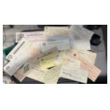 (19) DIFFERENT "OLD" CANCELLED CHECKS (1857-1962) (19) DIFFERENT "OLD" CANCELLED CHECKS (1857-1962)