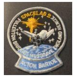 U.S.A. SPACE TRAVEL PATCH-CHECK IT OUT U.S.A. SPACE TRAVEL PATCH-CHECK IT OUT