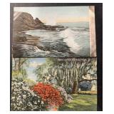 (2) DIFFERENT "OLD" POSTCARDS-CHECK OUT THE PIC (2) DIFFERENT "OLD" POSTCARDS-CHECK OUT THE PIC