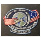 U.S.A. SPACE TRAVEL PATCH-CHECK IT OUT U.S.A. SPACE TRAVEL PATCH-CHECK IT OUT