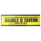 BUMPER STICKER-DOUBLE D TAVERN BUMPER STICKER-DOUBLE D TAVERN