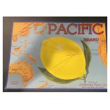 VINTAGE CRATE/BOX LABEL-PACIFIC LEMONS VINTAGE CRATE/BOX LABEL-PACIFIC LEMONS