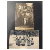 (2) DIFFERENT "OLD" POSTCARDS-CHECK OUT THE PIC (2) DIFFERENT "OLD" POSTCARDS-CHECK OUT THE PIC