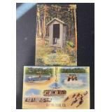 (2) DIFFERENT "OLD" POSTCARDS-CHECK OUT THE PIC (2) DIFFERENT "OLD" POSTCARDS-CHECK OUT THE PIC