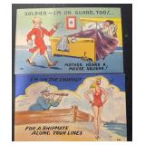 (2) DIFFERENT "OLD" POSTCARDS-CHECK OUT THE PIC (2) DIFFERENT "OLD" POSTCARDS-CHECK OUT THE PIC