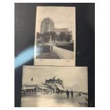 (2) DIFFERENT "OLD" POSTCARDS-CHECK OUT THE PIC (2) DIFFERENT "OLD" POSTCARDS-CHECK OUT THE PIC