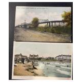 (2) DIFFERENT "OLD" POSTCARDS-CHECK OUT THE PIC (2) DIFFERENT "OLD" POSTCARDS-CHECK OUT THE PIC