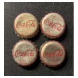 (4)COCA-COLA BOTTLE CAPS-HARRISONBURG, VA (4)COCA-COLA BOTTLE CAPS-HARRISONBURG, VA