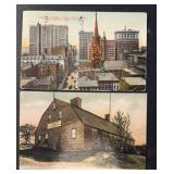 (2) DIFFERENT "OLD" POSTCARDS-CHECK OUT THE PIC (2) DIFFERENT "OLD" POSTCARDS-CHECK OUT THE PIC