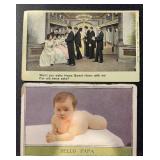 (2) DIFFERENT "OLD" POSTCARDS-CHECK OUT THE PIC (2) DIFFERENT "OLD" POSTCARDS-CHECK OUT THE PIC
