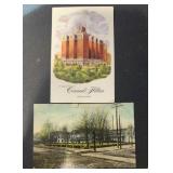 (2) DIFFERENT "OLD" POSTCARDS-CHECK OUT THE PIC (2) DIFFERENT "OLD" POSTCARDS-CHECK OUT THE PIC