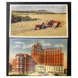 (2) DIFFERENT "OLD" POSTCARDS-CHECK OUT THE PIC (2) DIFFERENT "OLD" POSTCARDS-CHECK OUT THE PIC