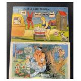 (2) DIFFERENT "OLD" POSTCARDS-CHECK OUT THE PIC (2) DIFFERENT "OLD" POSTCARDS-CHECK OUT THE PIC