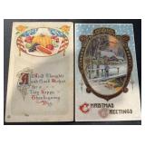 (2) DIFFERENT "OLD" POSTCARDS-CHECK OUT THE PIC (2) DIFFERENT "OLD" POSTCARDS-CHECK OUT THE PIC