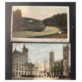 (2) DIFFERENT "OLD" POSTCARDS-CHECK OUT THE PIC (2) DIFFERENT "OLD" POSTCARDS-CHECK OUT THE PIC