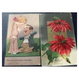 (2) DIFFERENT "OLD" POSTCARDS-CHECK OUT THE PIC (2) DIFFERENT "OLD" POSTCARDS-CHECK OUT THE PIC