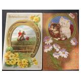 (2) DIFFERENT "OLD" POSTCARDS-CHECK OUT THE PIC (2) DIFFERENT "OLD" POSTCARDS-CHECK OUT THE PIC